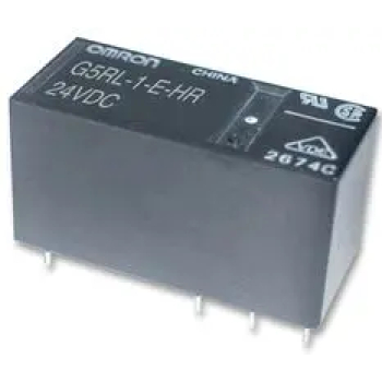 DIN relé G5RL 24VDC/250V 16A přepínací